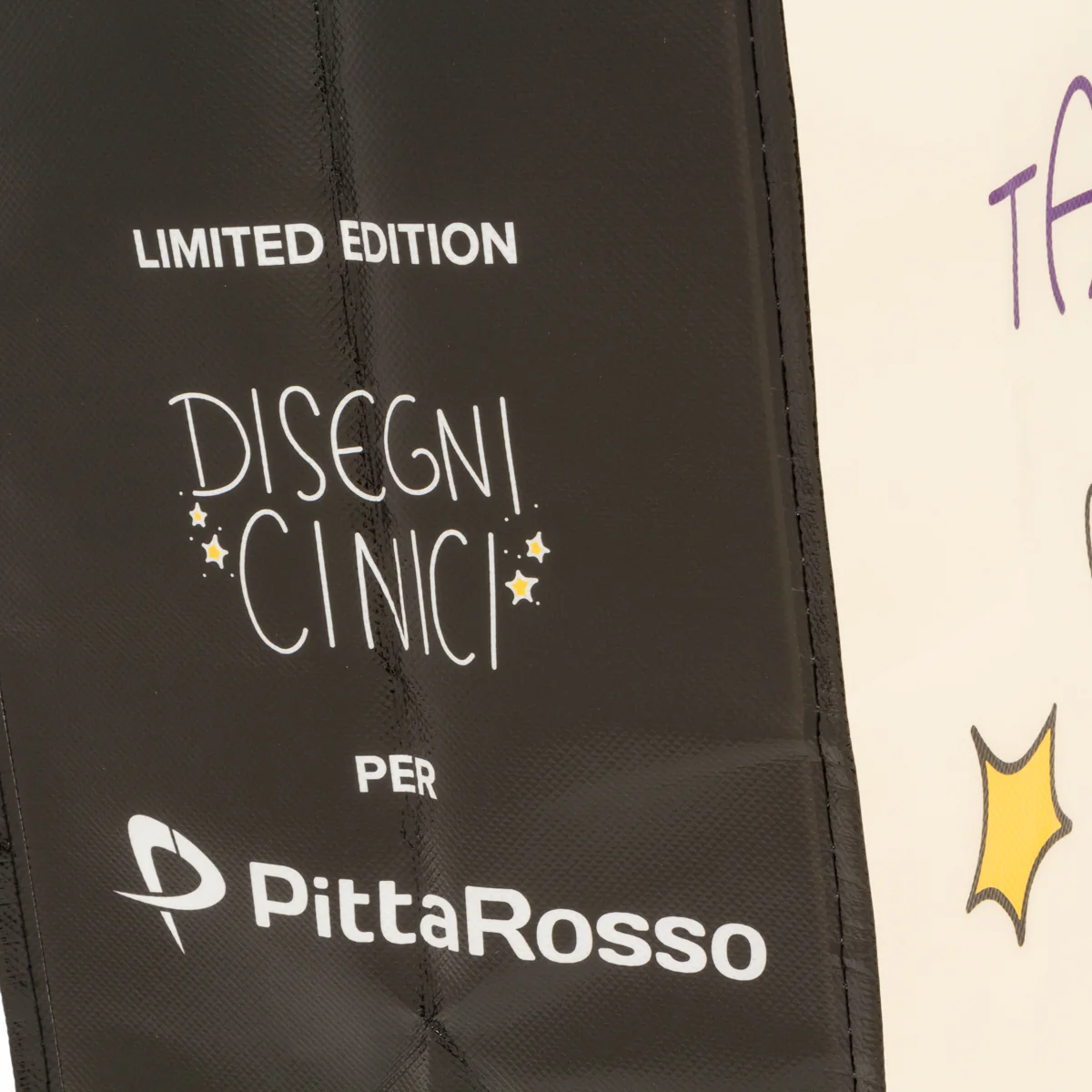 Shopper grande beige in TNT Disegni Cinici - Image 2