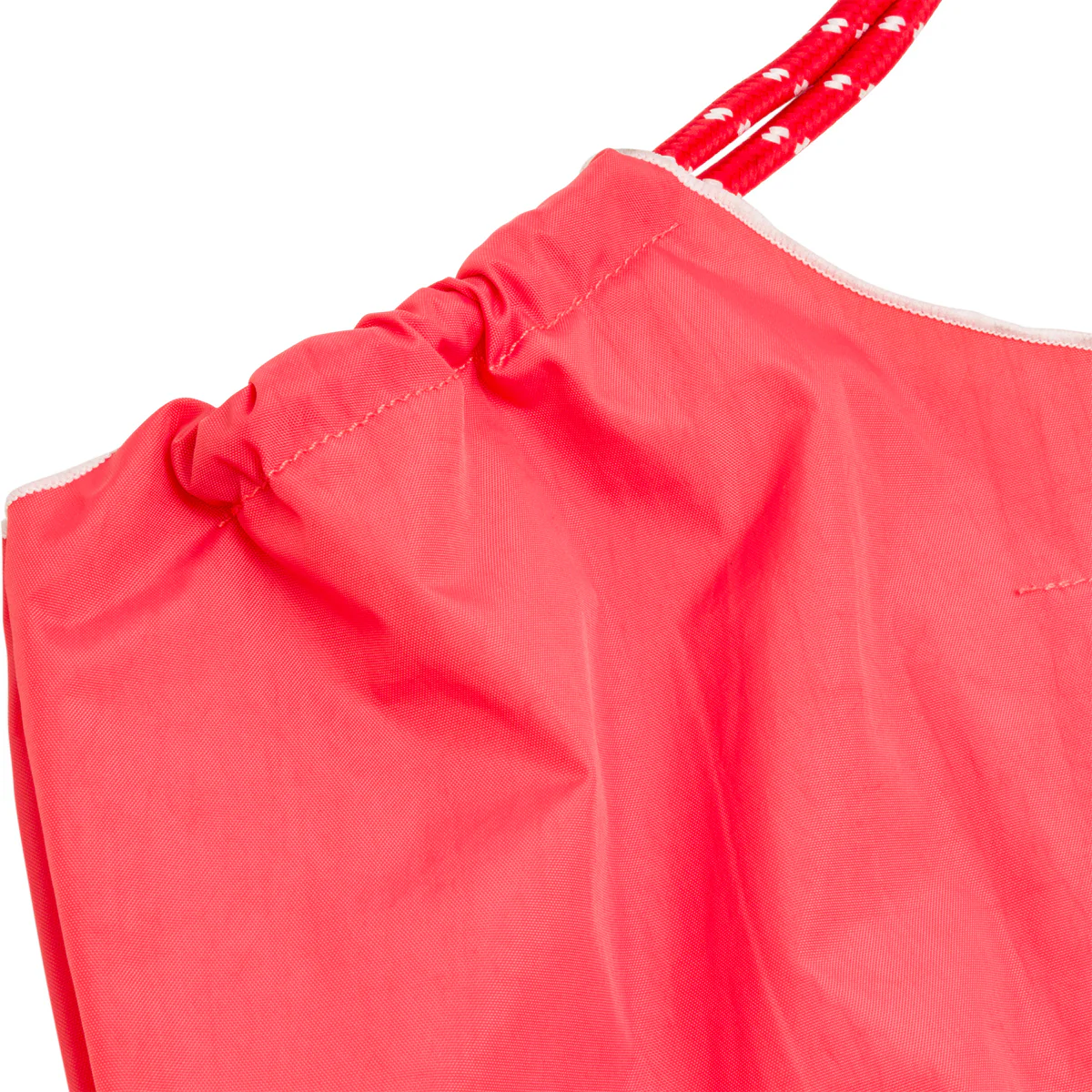 Shopping Bag Korean rosa pesca con ricamo fiori Lora Ferres - Image 4