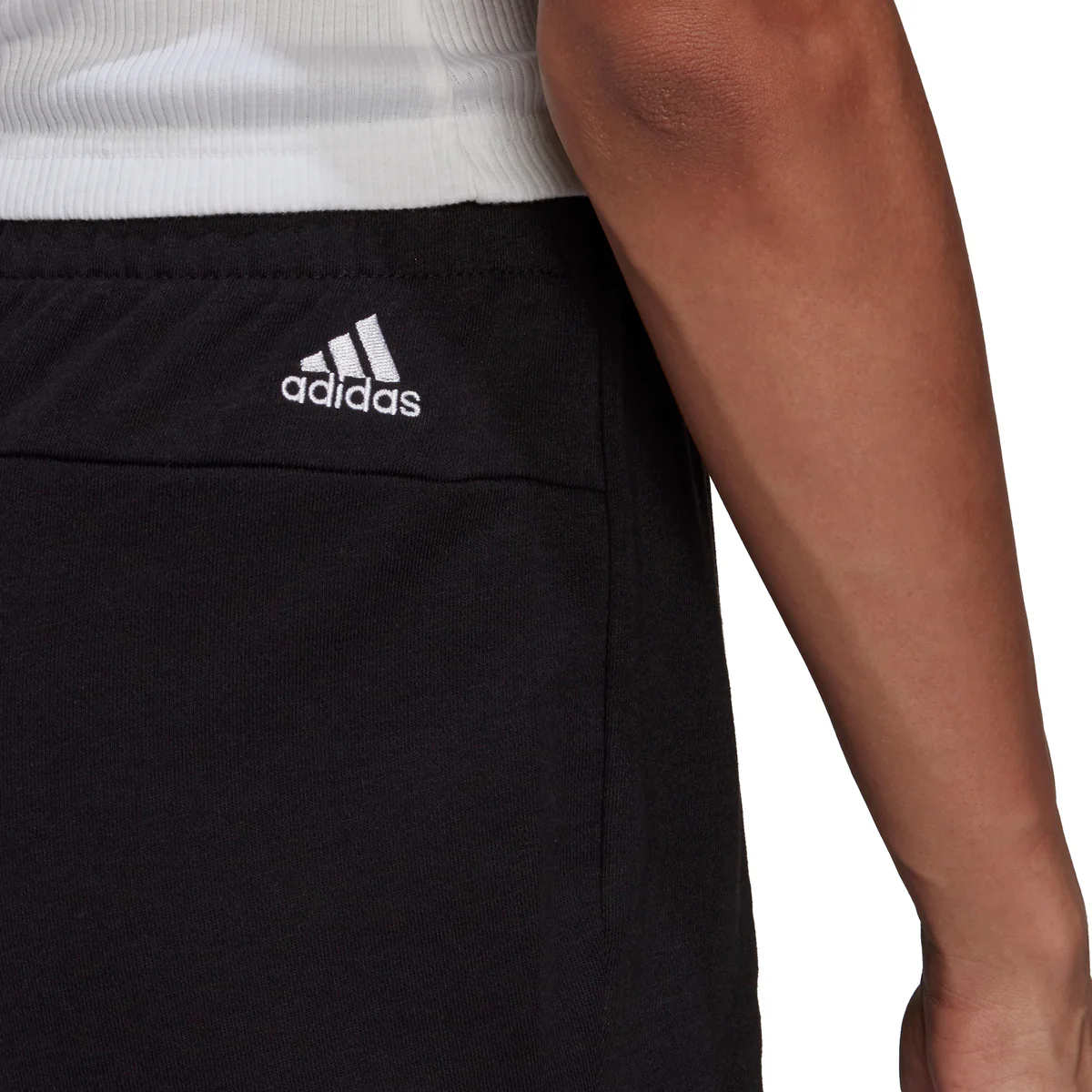 Short neri adidas Essentials Slim Logo - Image 5