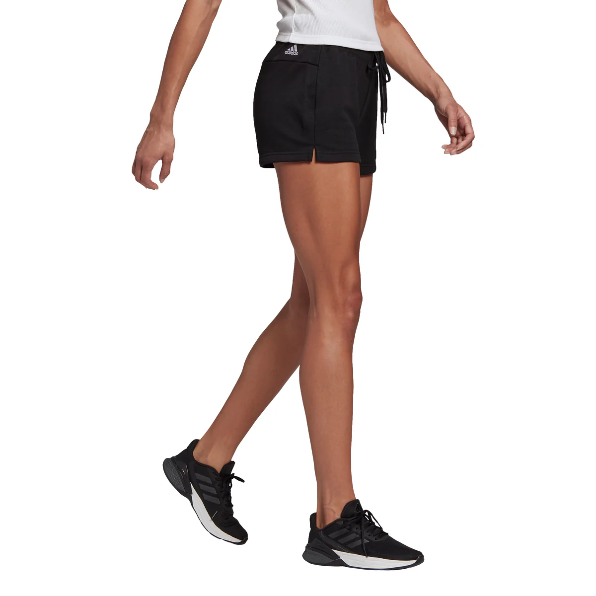 Short neri adidas Essentials Slim Logo - Image 2