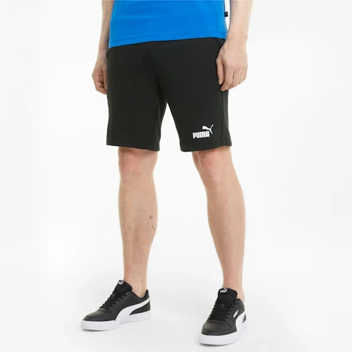 Short neri da uomo Puma Essentials Slim