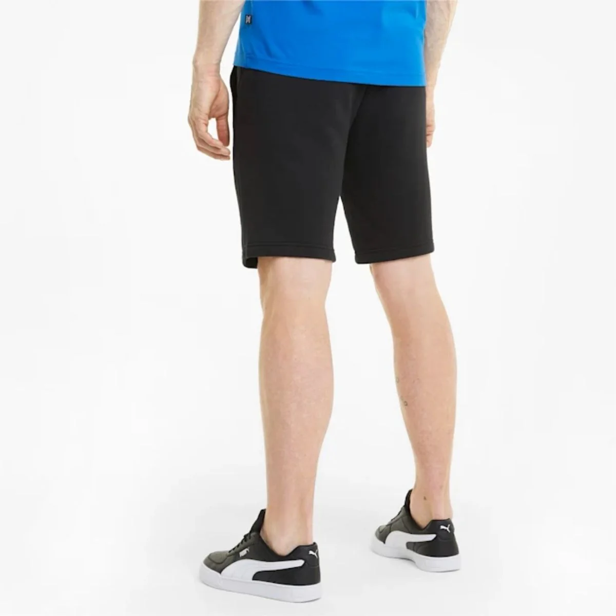 Short neri da uomo Puma Essentials Slim - Image 2