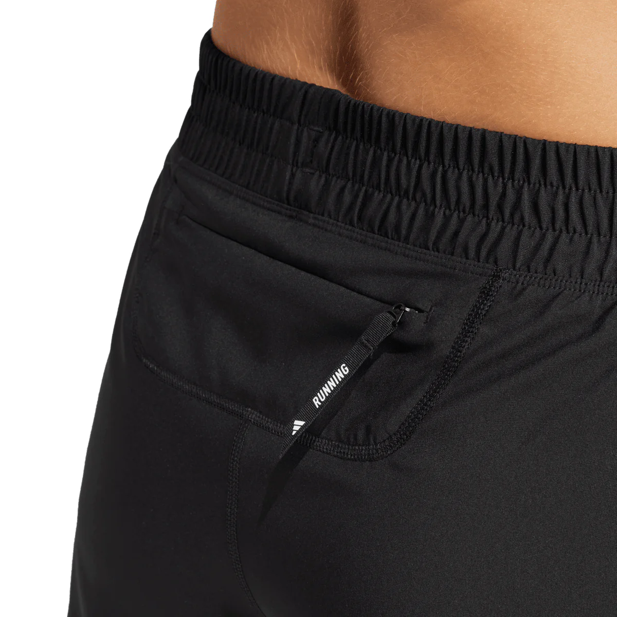 Shorts da corsa o allenamento con taschini neri da Donna adidas - Image 4