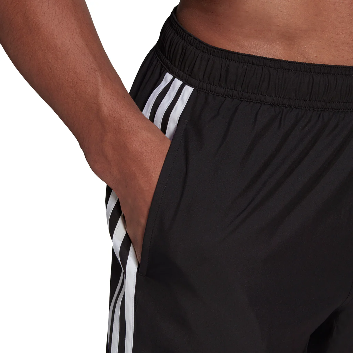 Shorts da nuoto neri adidas Classic 3-Stripes - Image 5