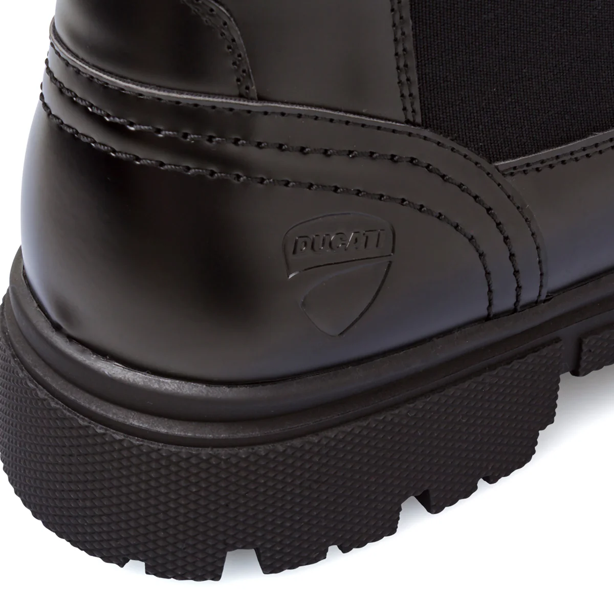 Stivaletti Chelsea da uomo neri Ducati con suola chunky - Image 4