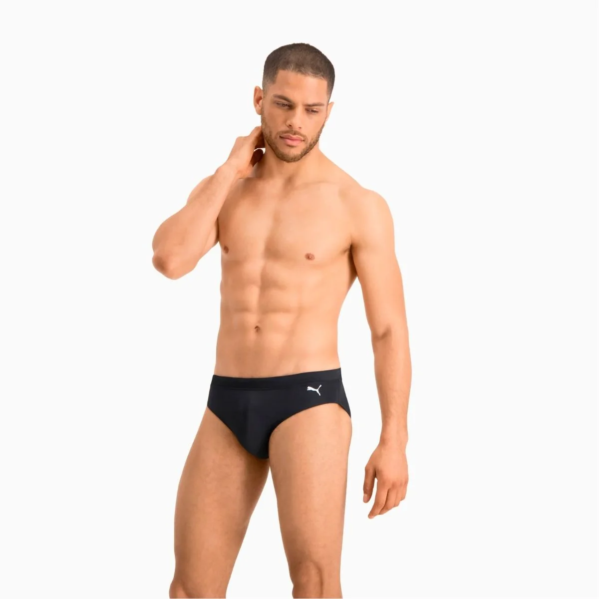 Slip da bagno nero da uomo Puma Swim - Image 3