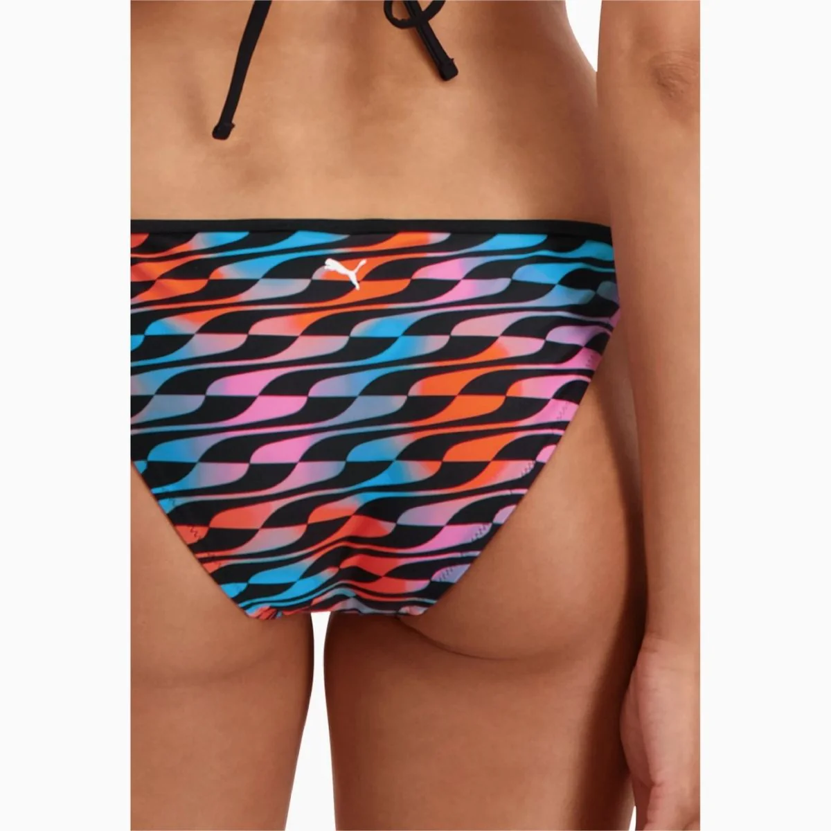 Slip multicolore da donna con laccetti laterali PUMA Swim Formstrip - Image 4