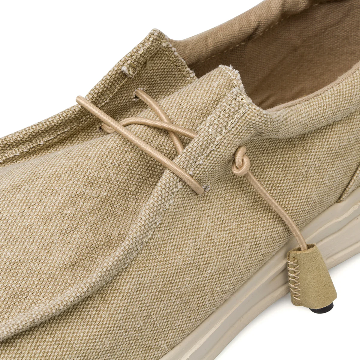 Mocassini Slip-on beige in tessuto da Uomo Jog - Image 6