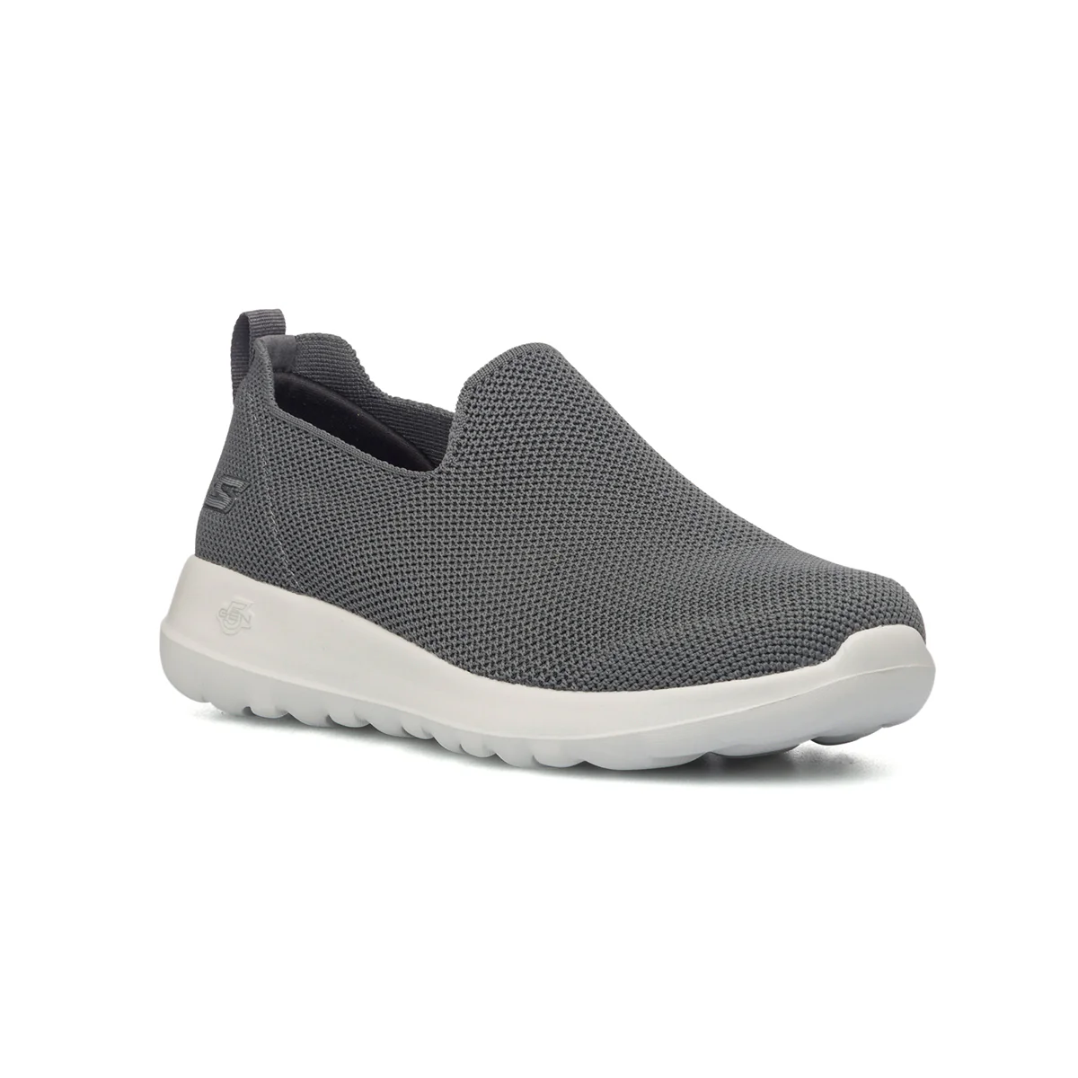 Slip-on beige in tessuto con logo laterale Skechers Go Walk Max - Image 2
