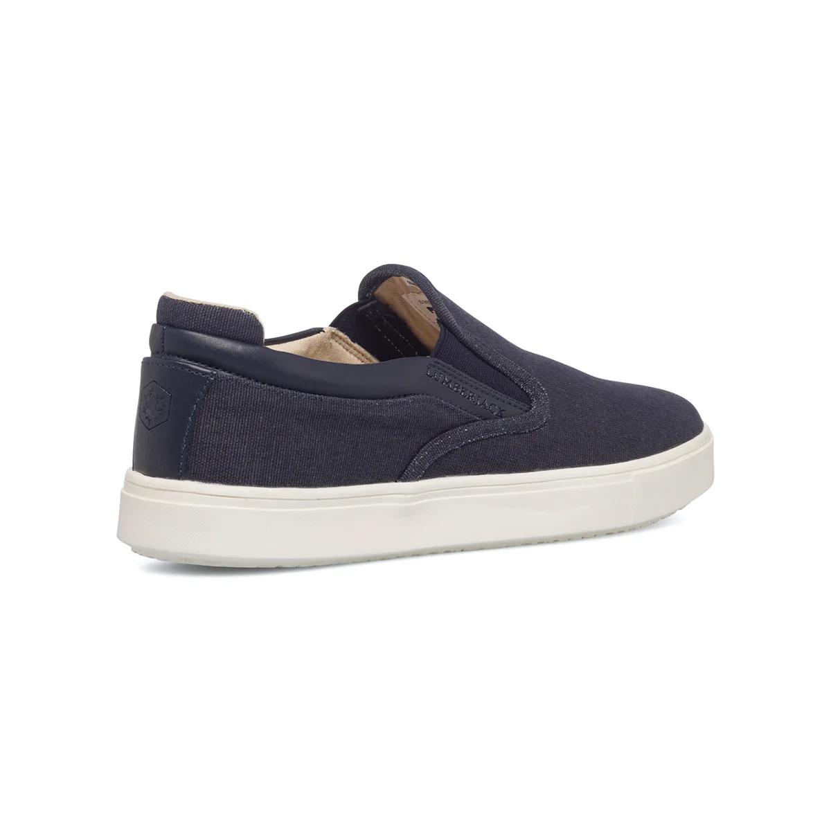 Slip-on blu navy da uomo in tessuto Lumberjack Branson - Image 3