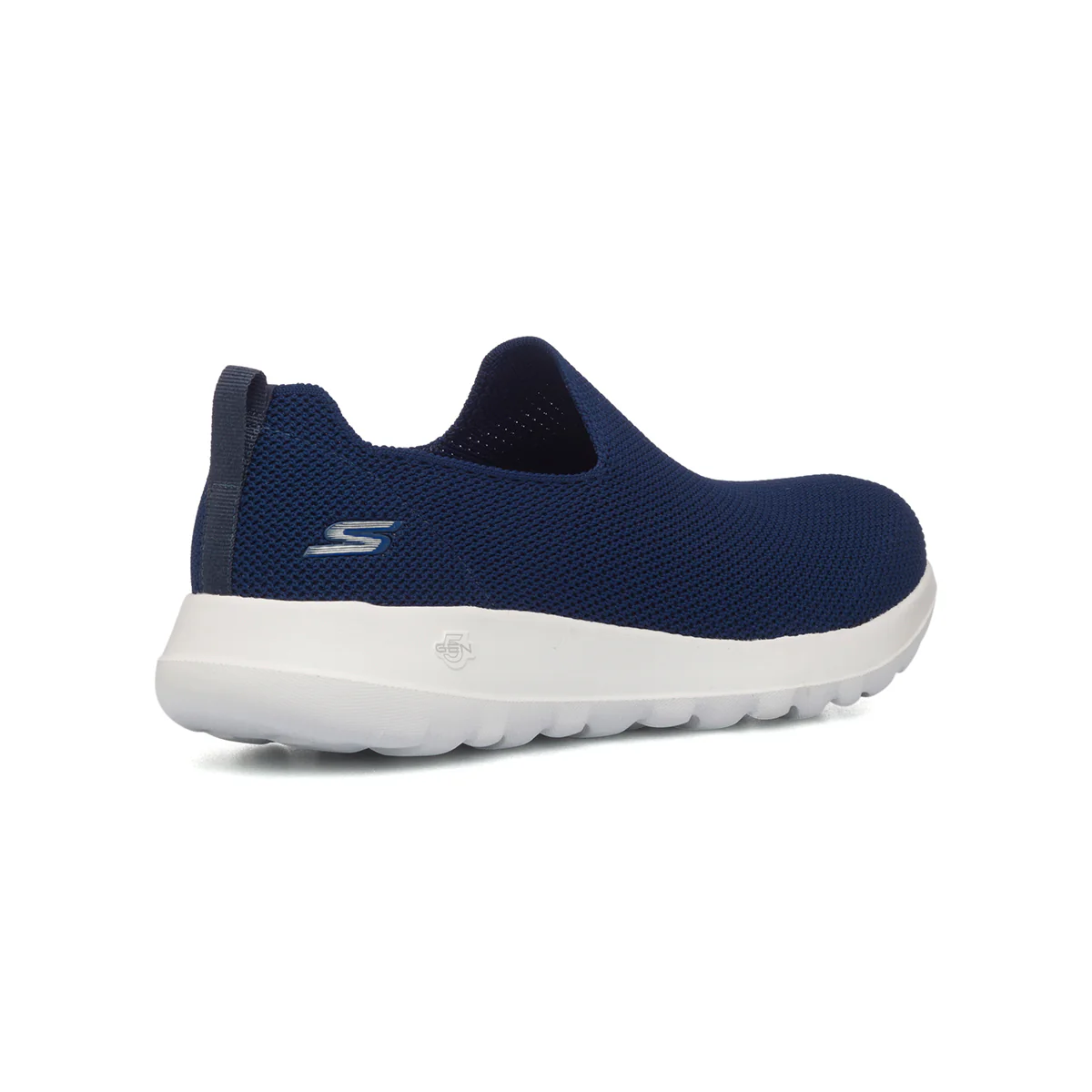 Slip-on blu navy in tessuto con logo laterale Skechers Go Walk Max - Image 3