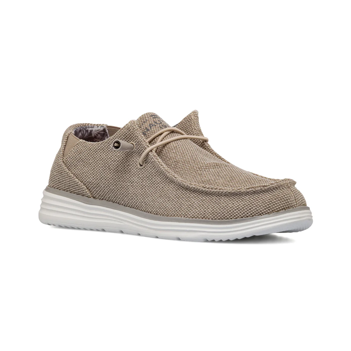Slip-on casual beige da Uomo in tessuto canvas Nautica - Image 4