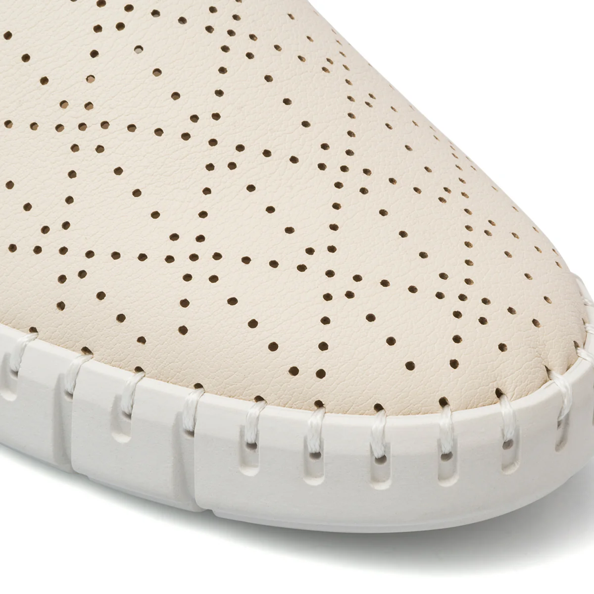 Slip-on comfort beige con dettagli traforati P Soft - Image 12
