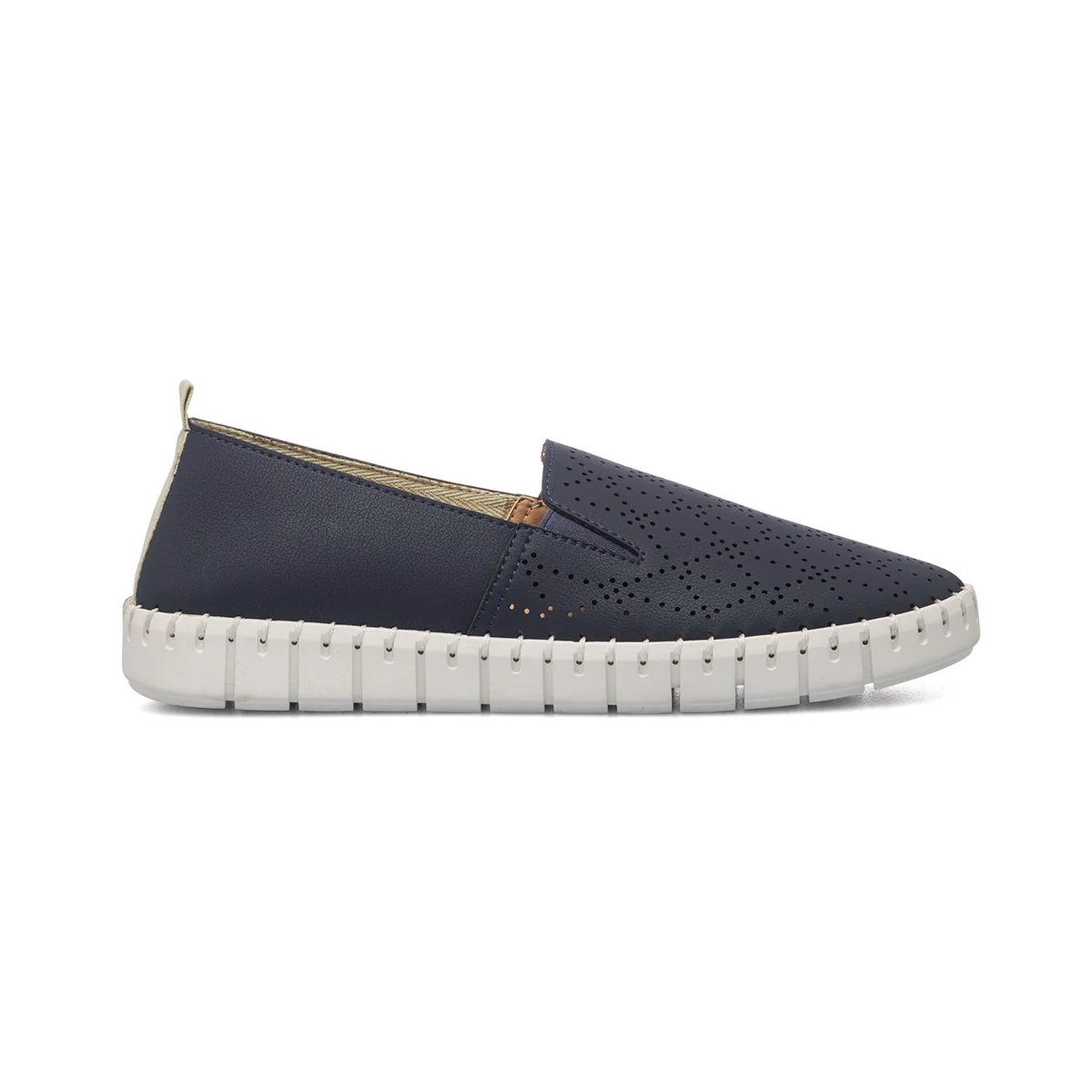 Slip-on comfort blu con dettagli traforati P Soft - Image 7