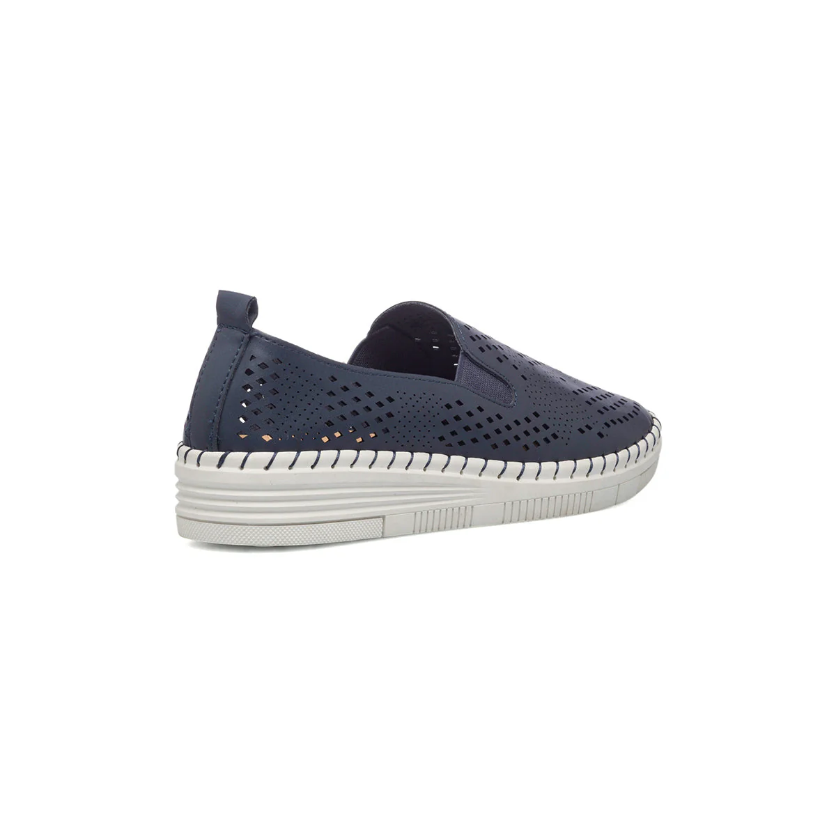 Slip-on comfort blu con dettagli traforati P Soft - Image 3