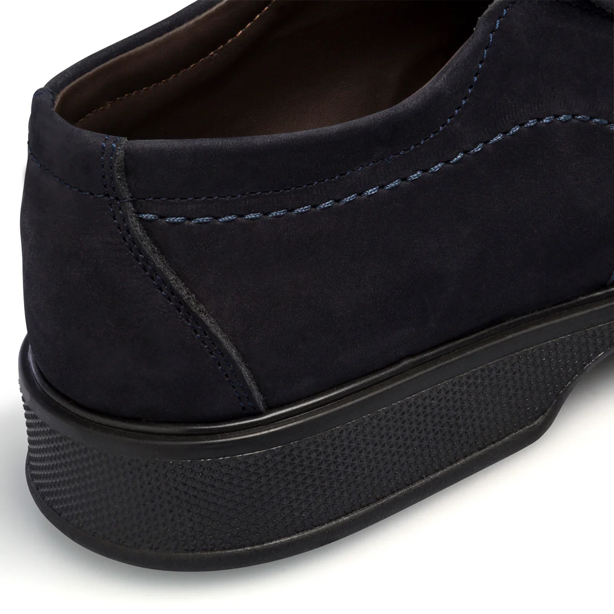 Slip-on comfort blu in pelle scamosciata da uomo Formawell - Image 5