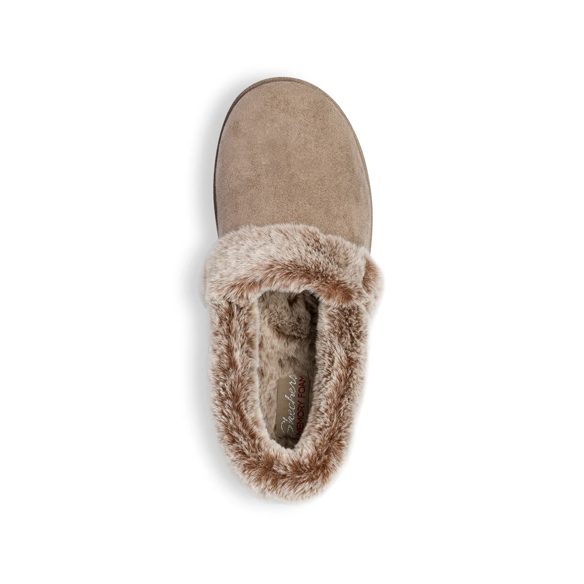 Slip-on comfort grigie in tessuto vegano Skechers Cozy Campfire - Image 8