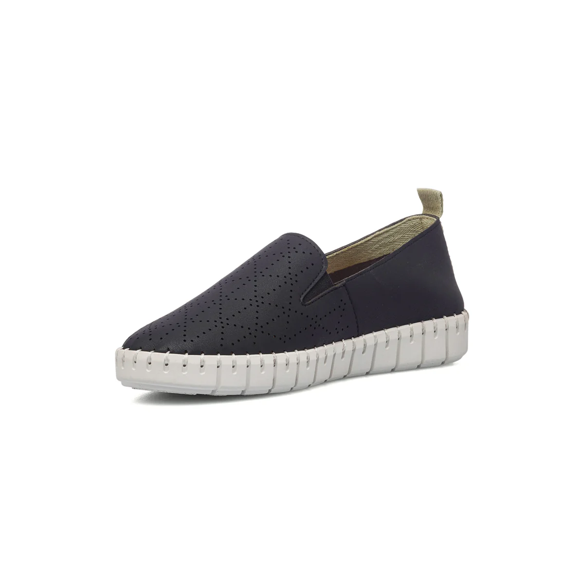 Slip-on comfort nere con dettagli traforati P Soft - Image 10