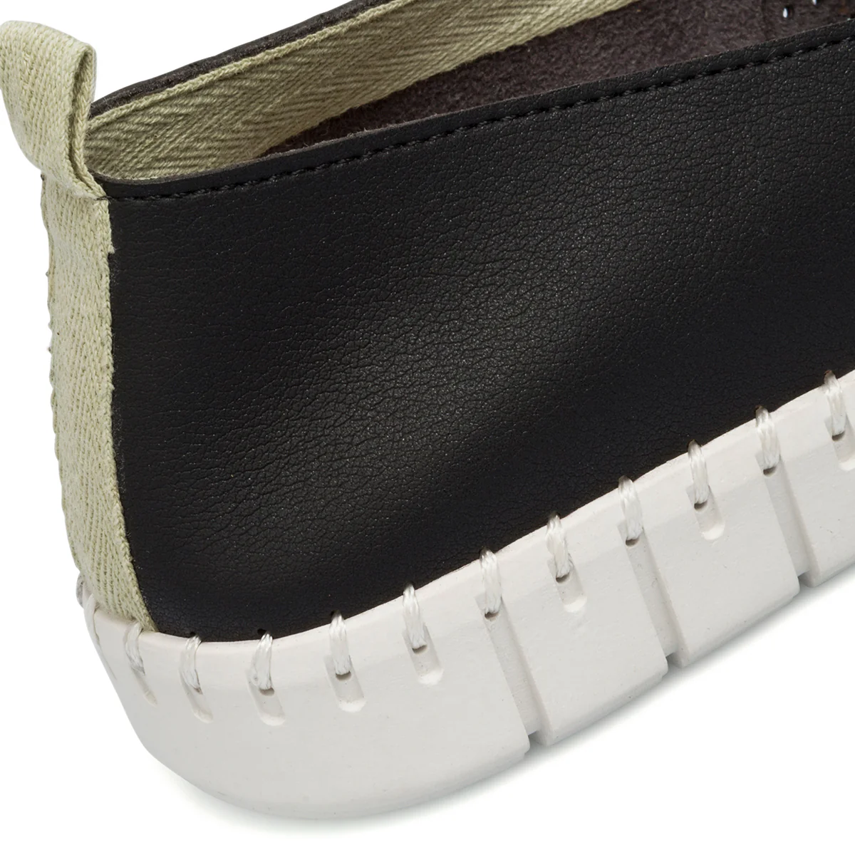 Slip-on comfort nere con dettagli traforati P Soft - Image 14