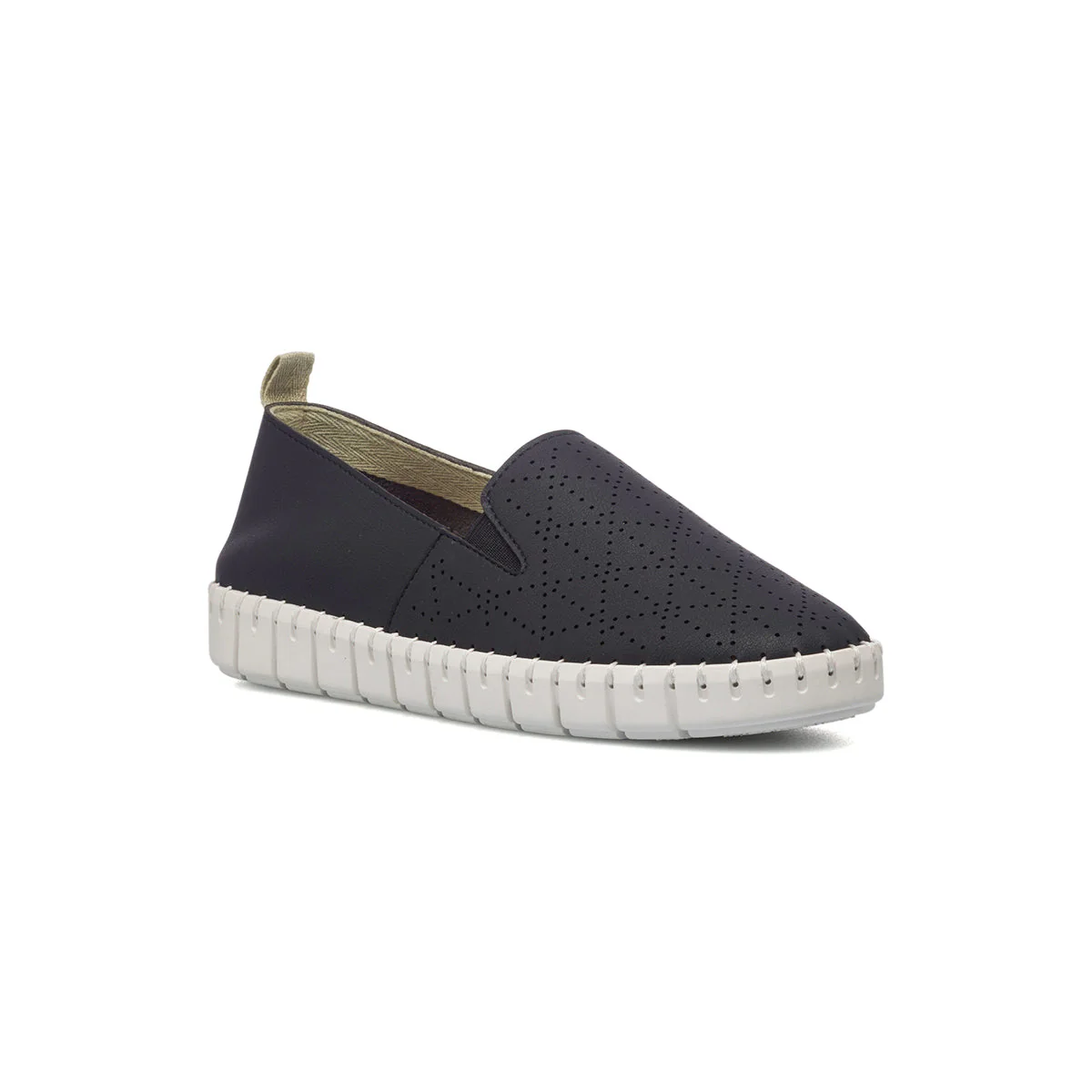 Slip-on comfort nere con dettagli traforati P Soft - Image 2