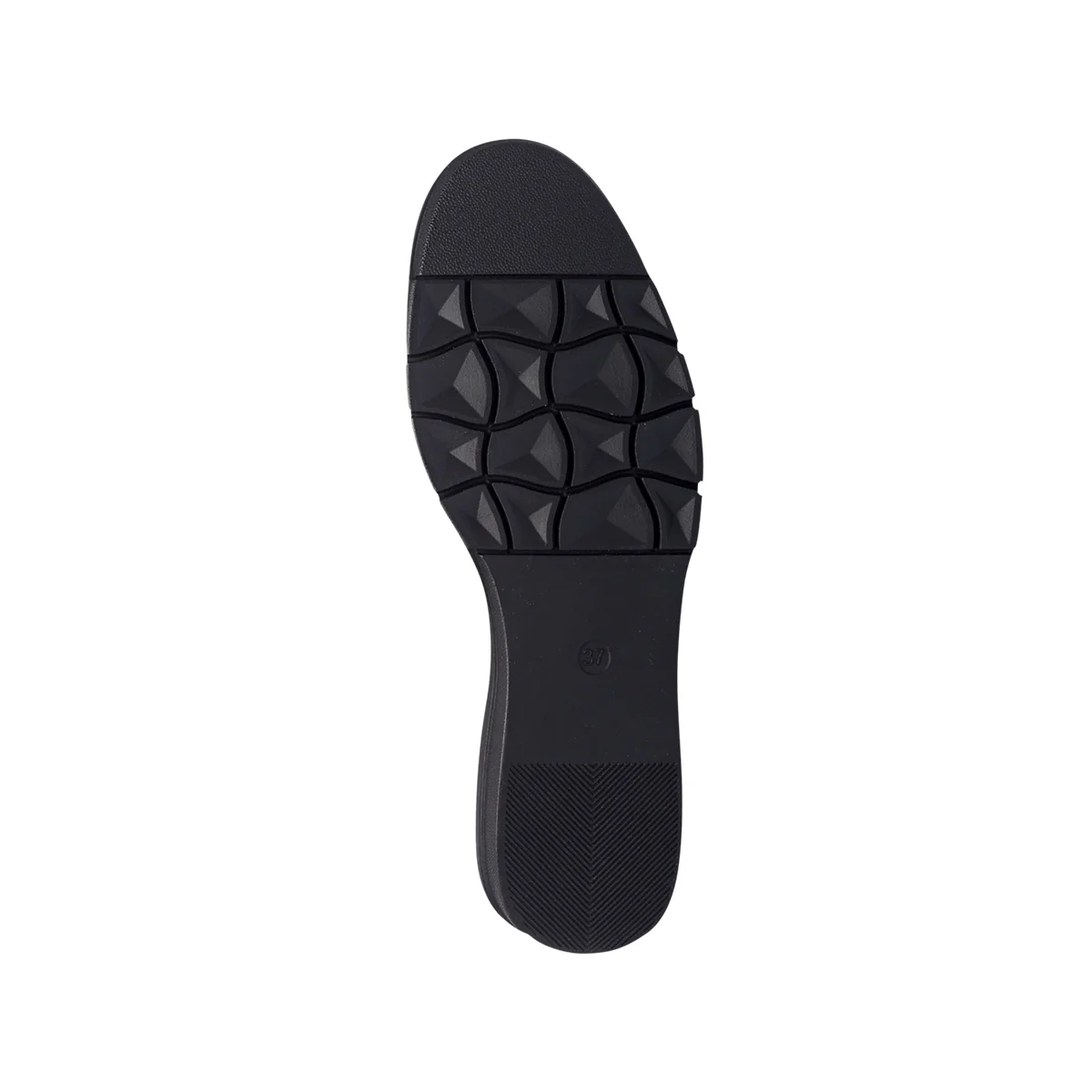Slip-on comfort nere con zip laterali e strass P Soft - Image 6