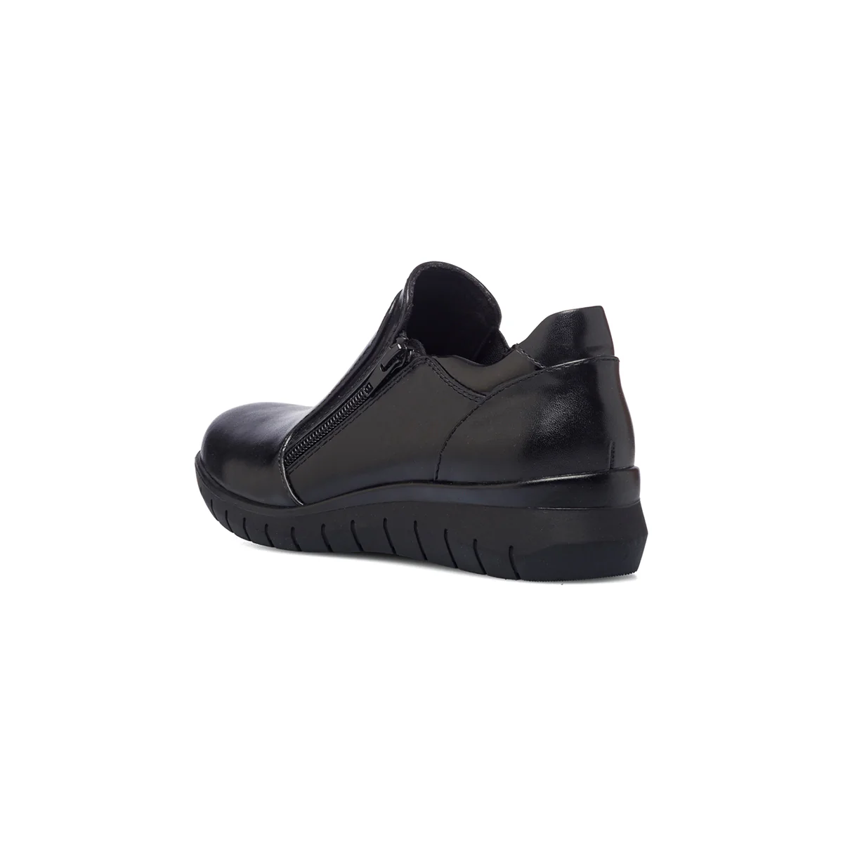 Slip-on comfort nere con zip laterali P Soft - Image 4