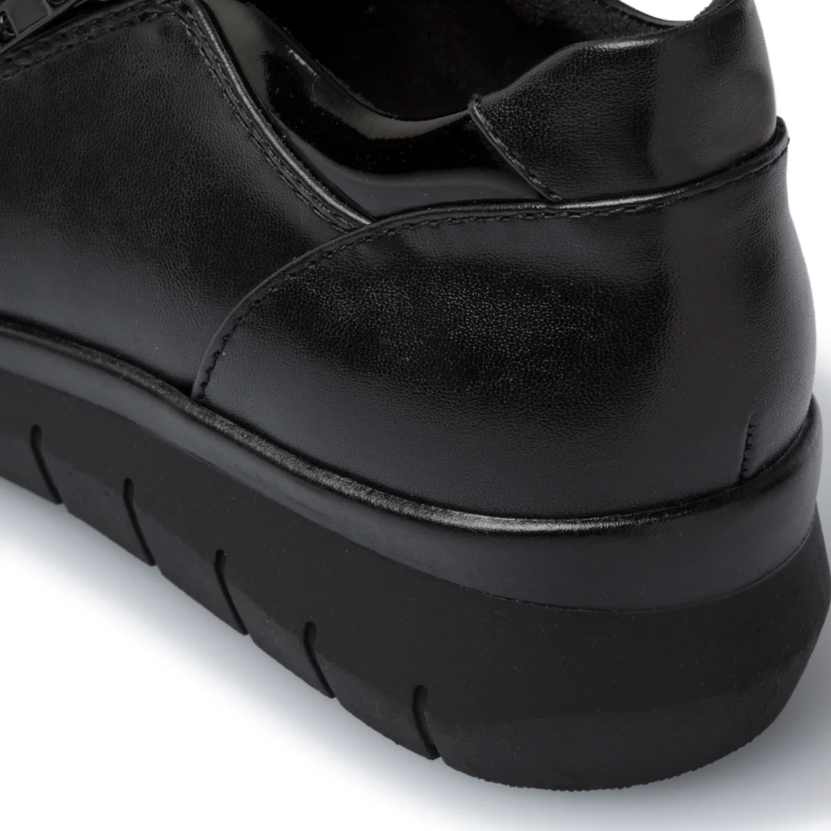 Slip-on comfort nere con zip laterali P Soft - Image 9