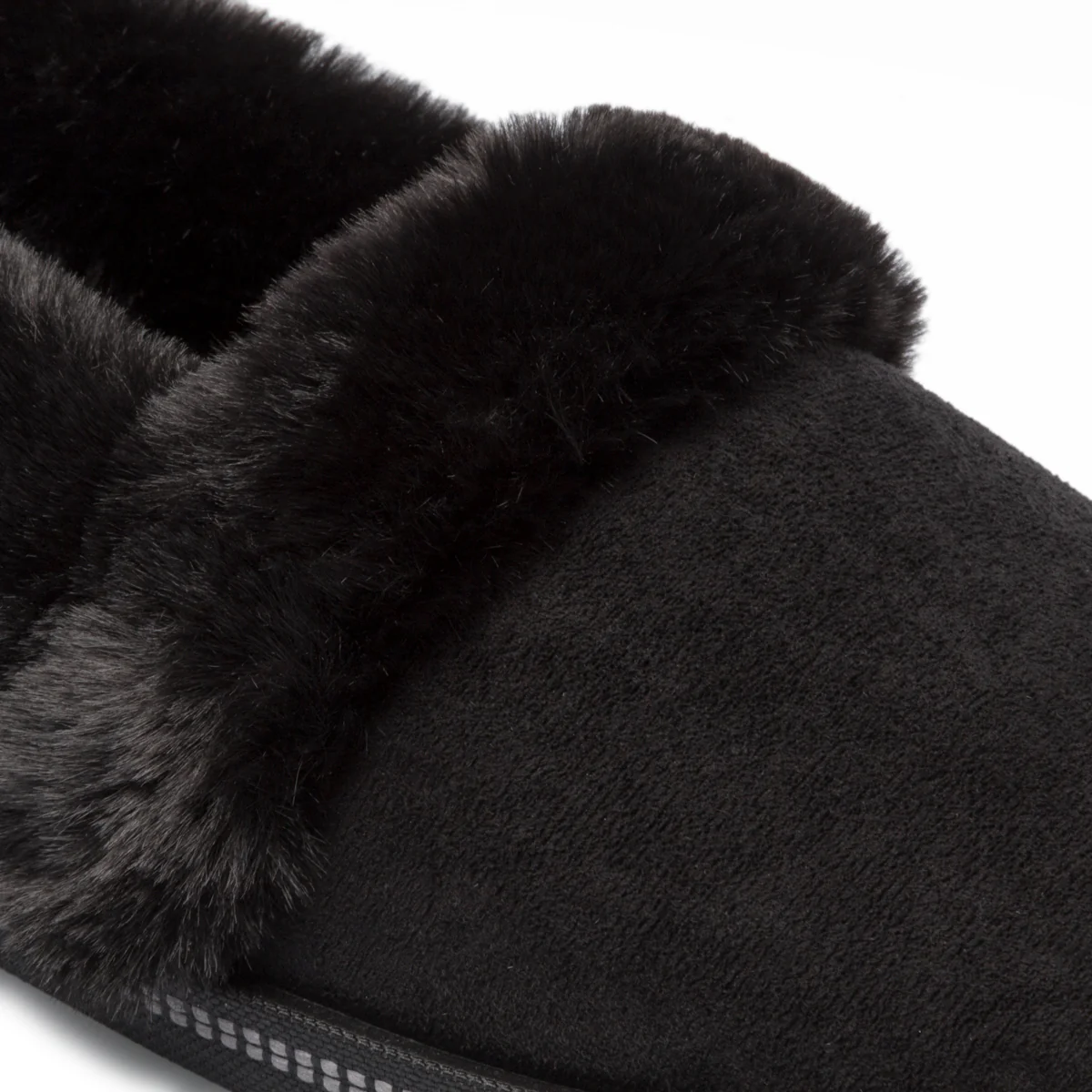 Slip-on comfort nere in tessuto vegano Skechers Cozy Campfire - Image 6