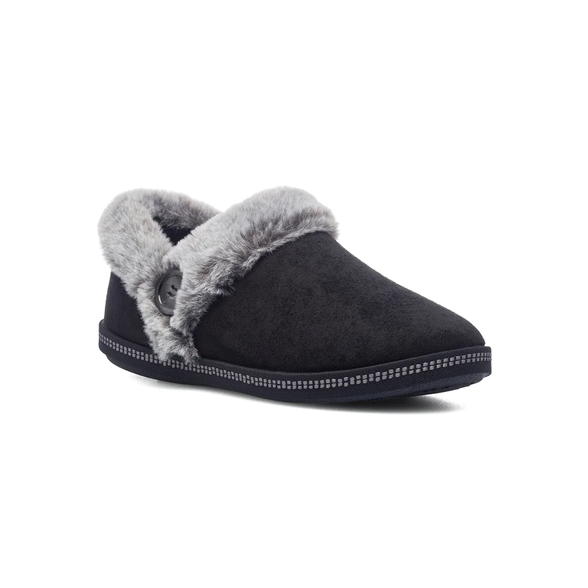 Slip-on comfort nere in tessuto vegano Skechers Cozy Campfire - Image 2