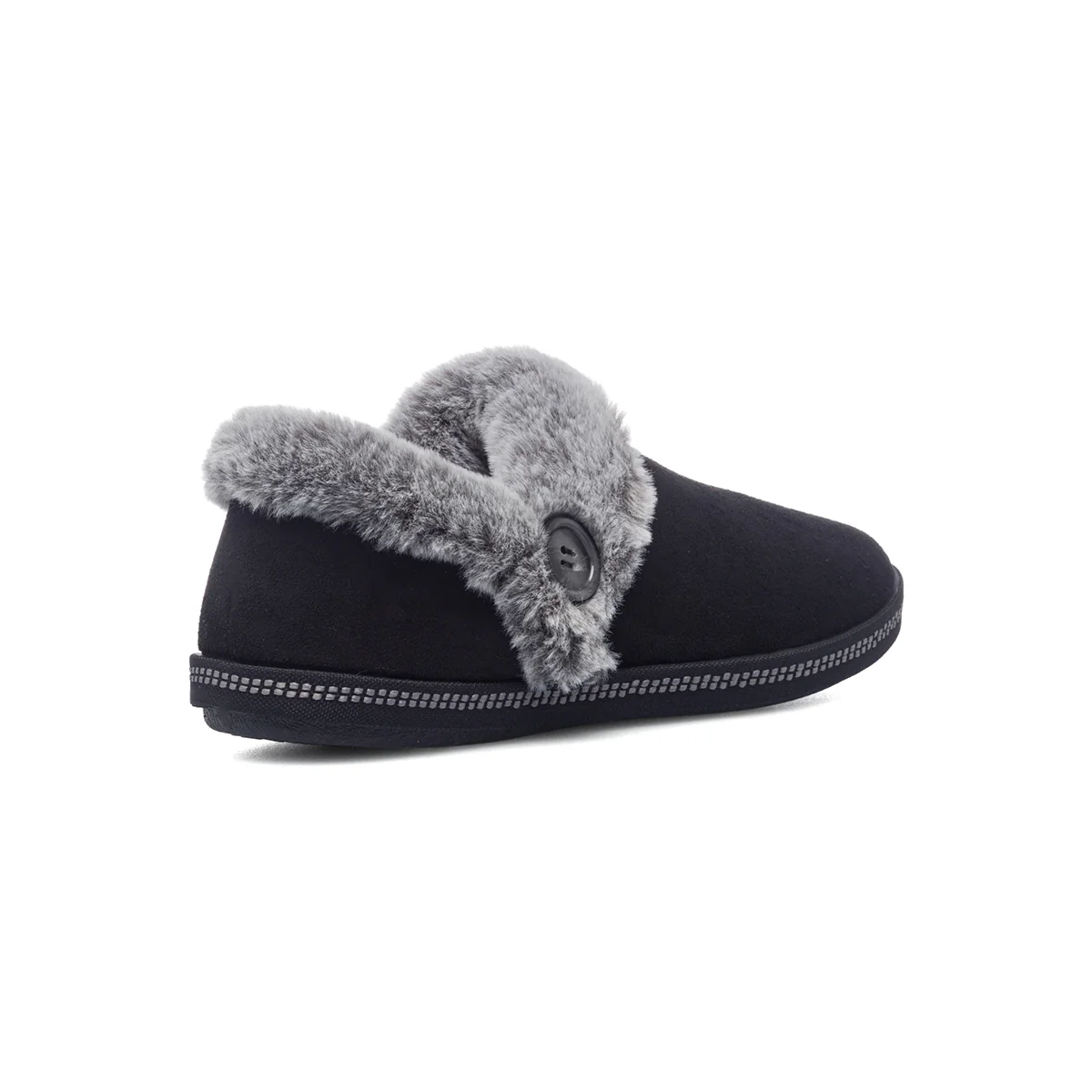 Slip-on comfort nere in tessuto vegano Skechers Cozy Campfire - Image 3