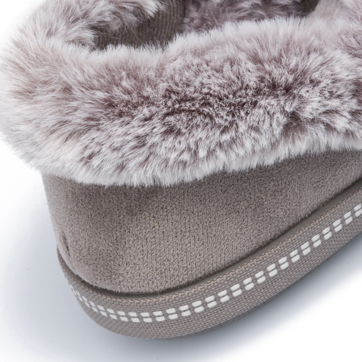 Slip-on comfort taupe in tessuto vegano Skechers Cozy Campfire - Image 6