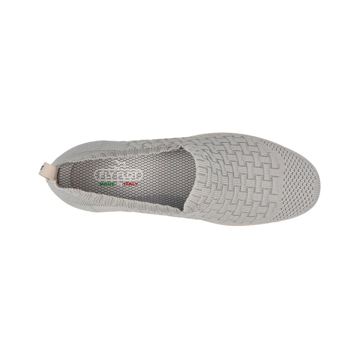 Slip-on da donna in tessuto intrecciato con suola leggera e flessibile Fly Flot - Image 4