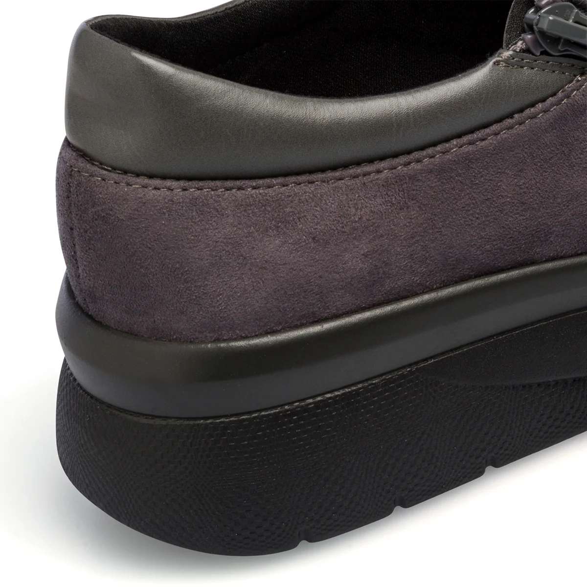 Slip-on grigie da donna con strass P Eco Friendly - Image 9