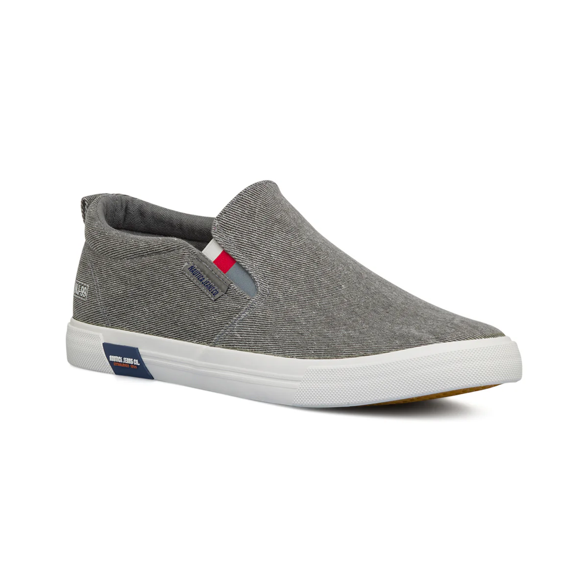 Slip-on grigie da uomo Nautica Jeans - Image 2