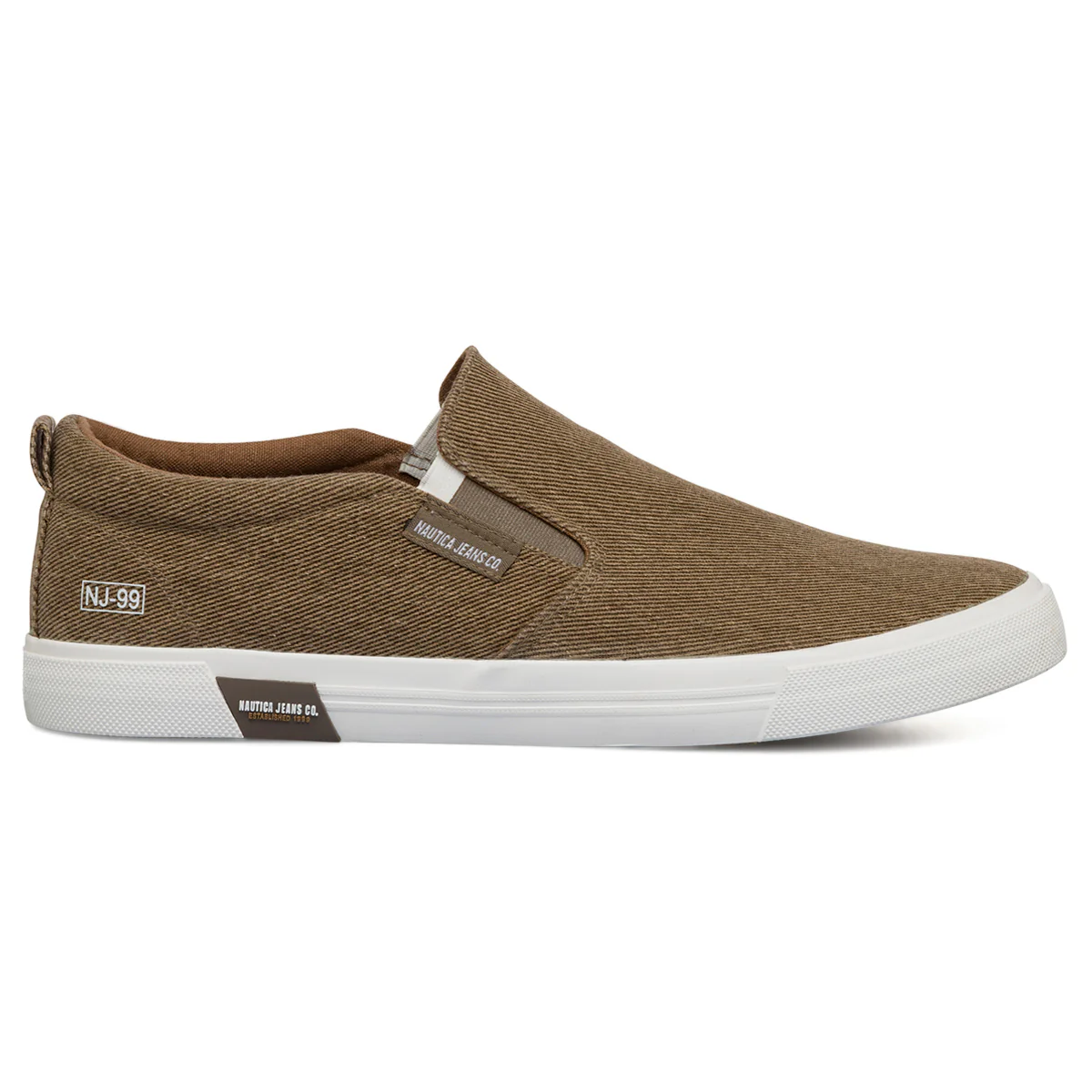 Slip-on marroni da uomo Nautica Jeans