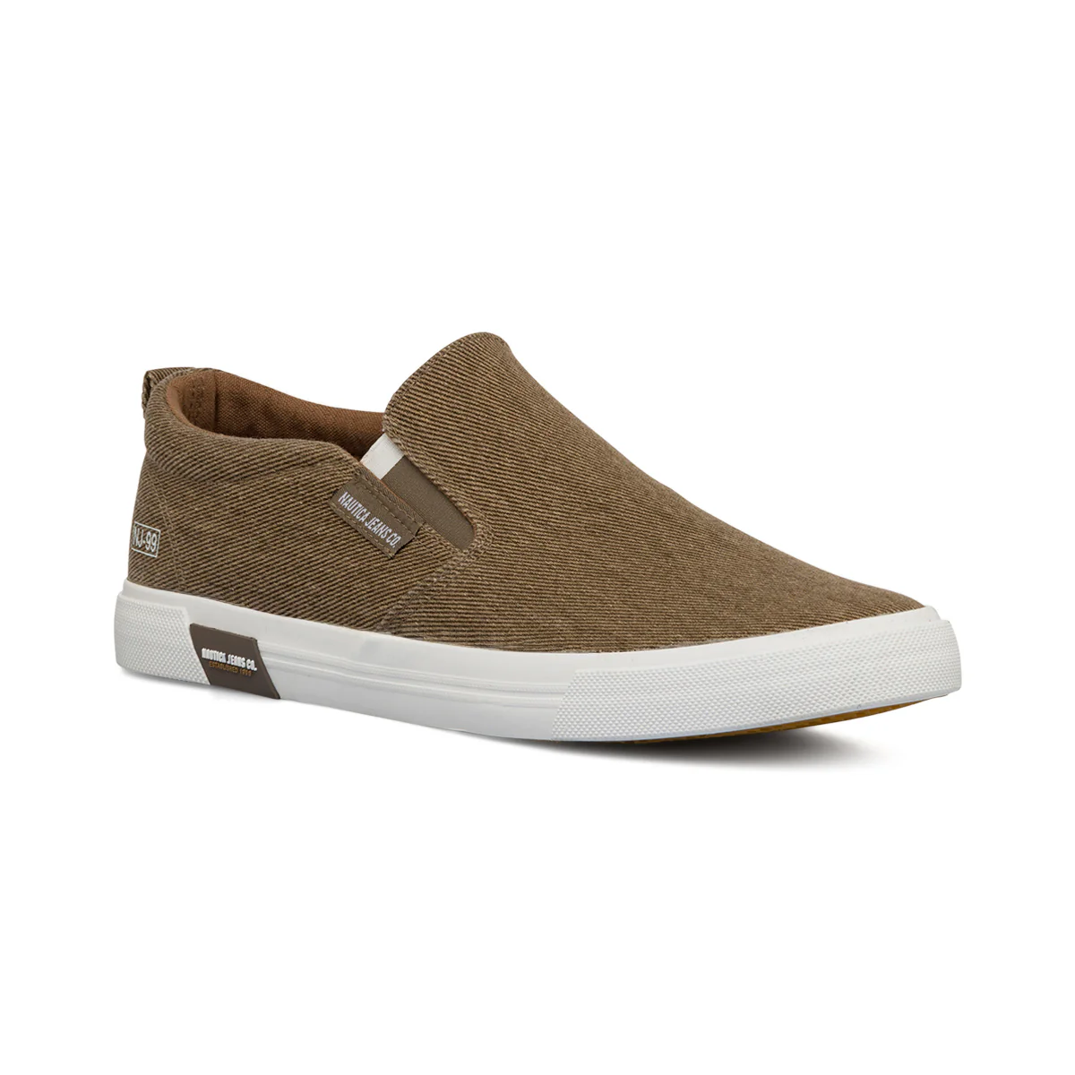 Slip-on marroni da uomo Nautica Jeans - Image 2