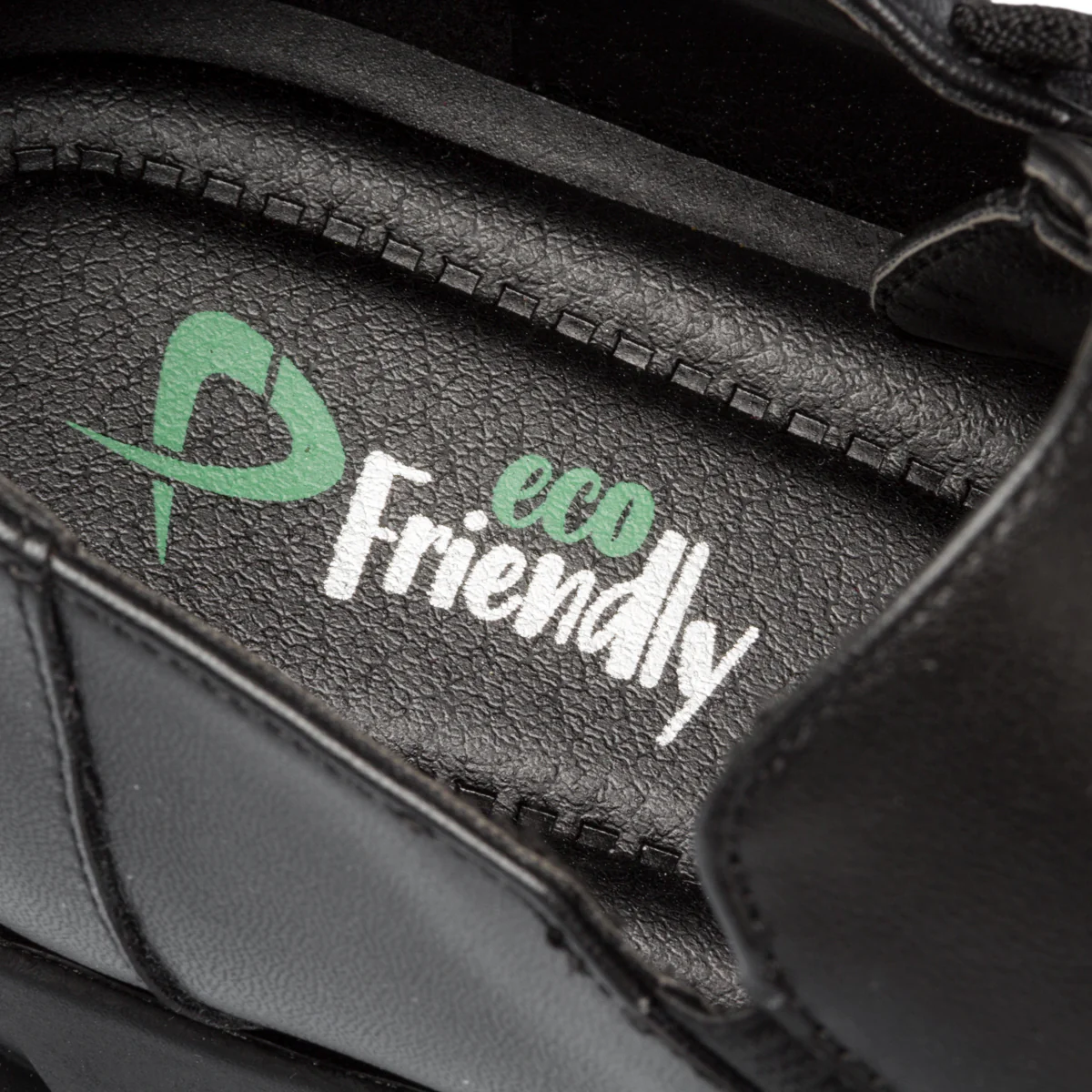 Slip-on nere con lacci P Eco Friendly - Image 2