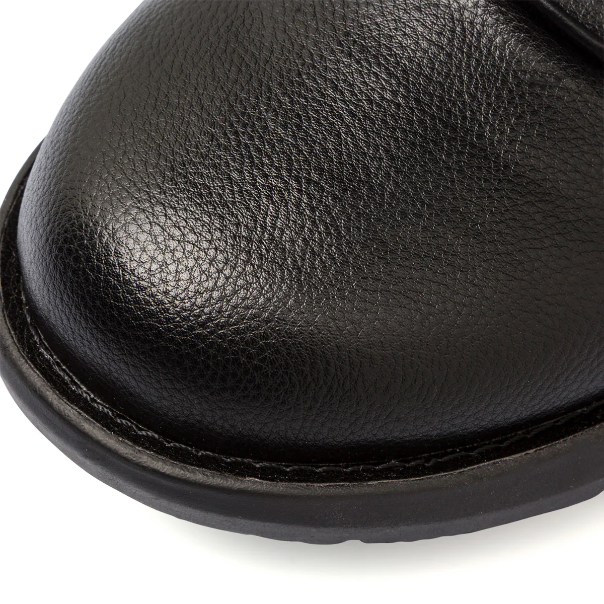 Slip-on nere da donna con arricciatura sulla tomaia P Eco Friendly - Image 5