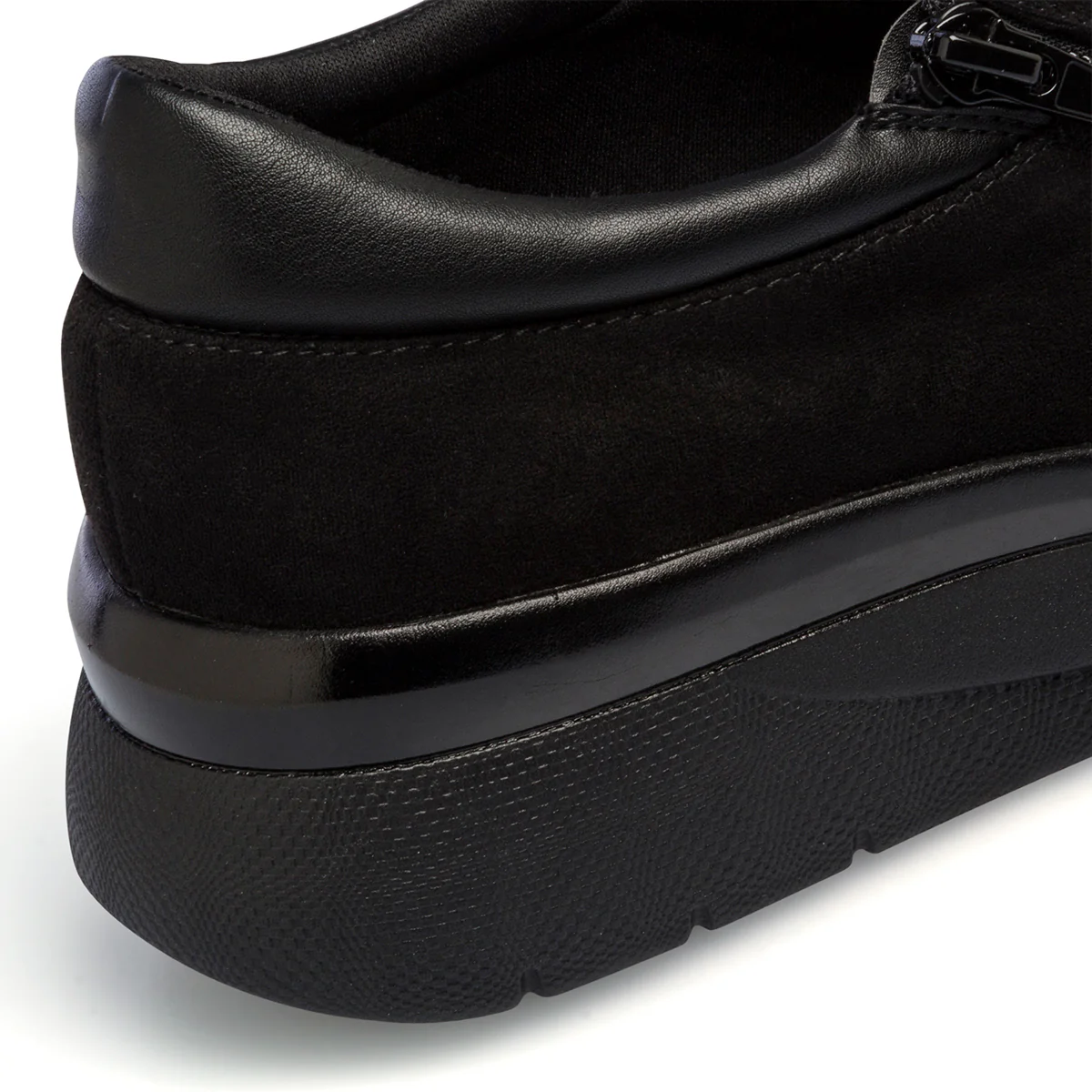 Slip-on nere da donna con strass P Eco Friendly - Image 9