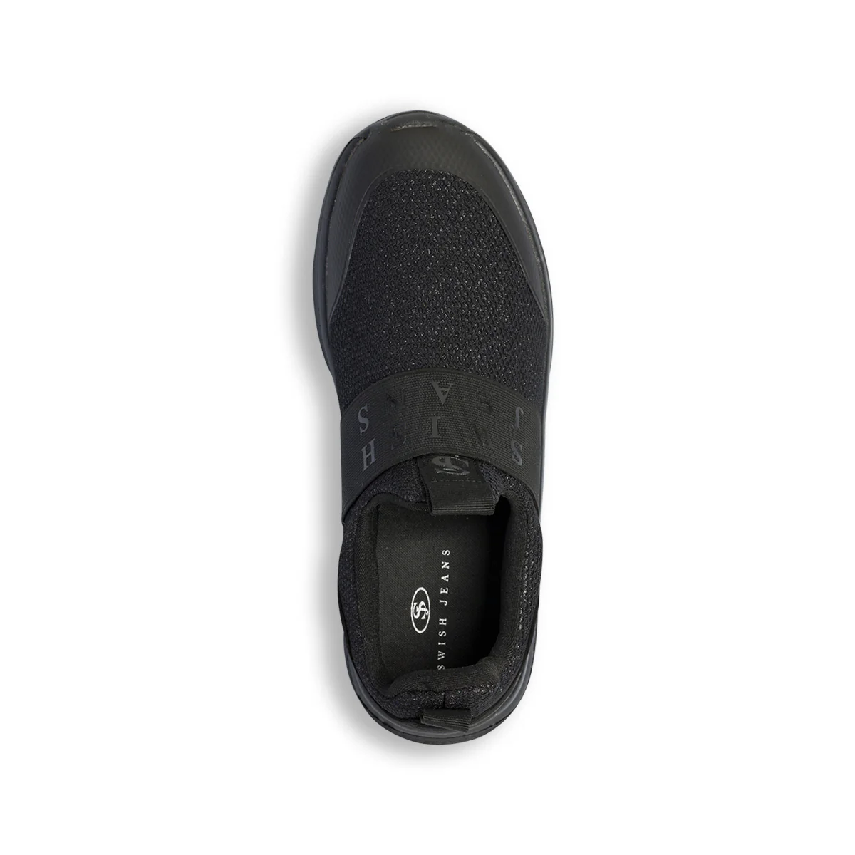 Slip-on nere glitterate da donna Swish Jeans - Image 13