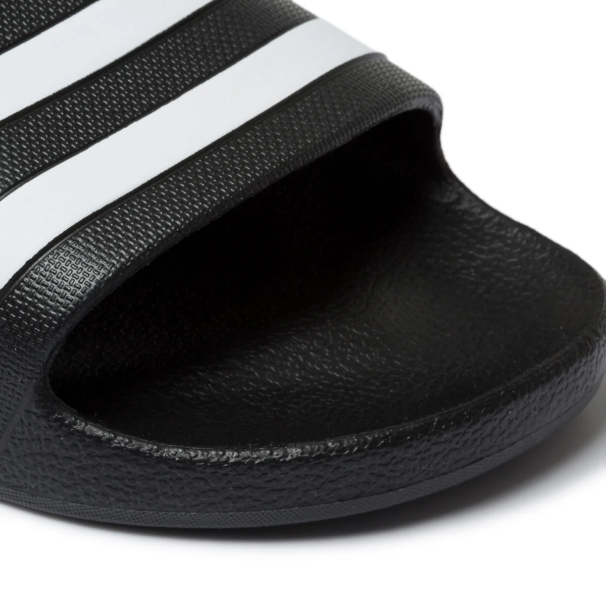 Slippers nere in gomma con logo a contrasto adidas Adilette Aqua - Image 5