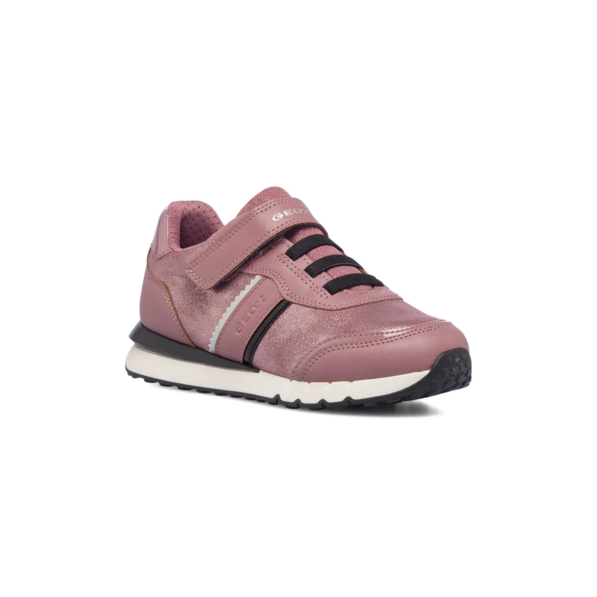 Sneakers alte beige effetto perlato Geox Fastics - Image 2