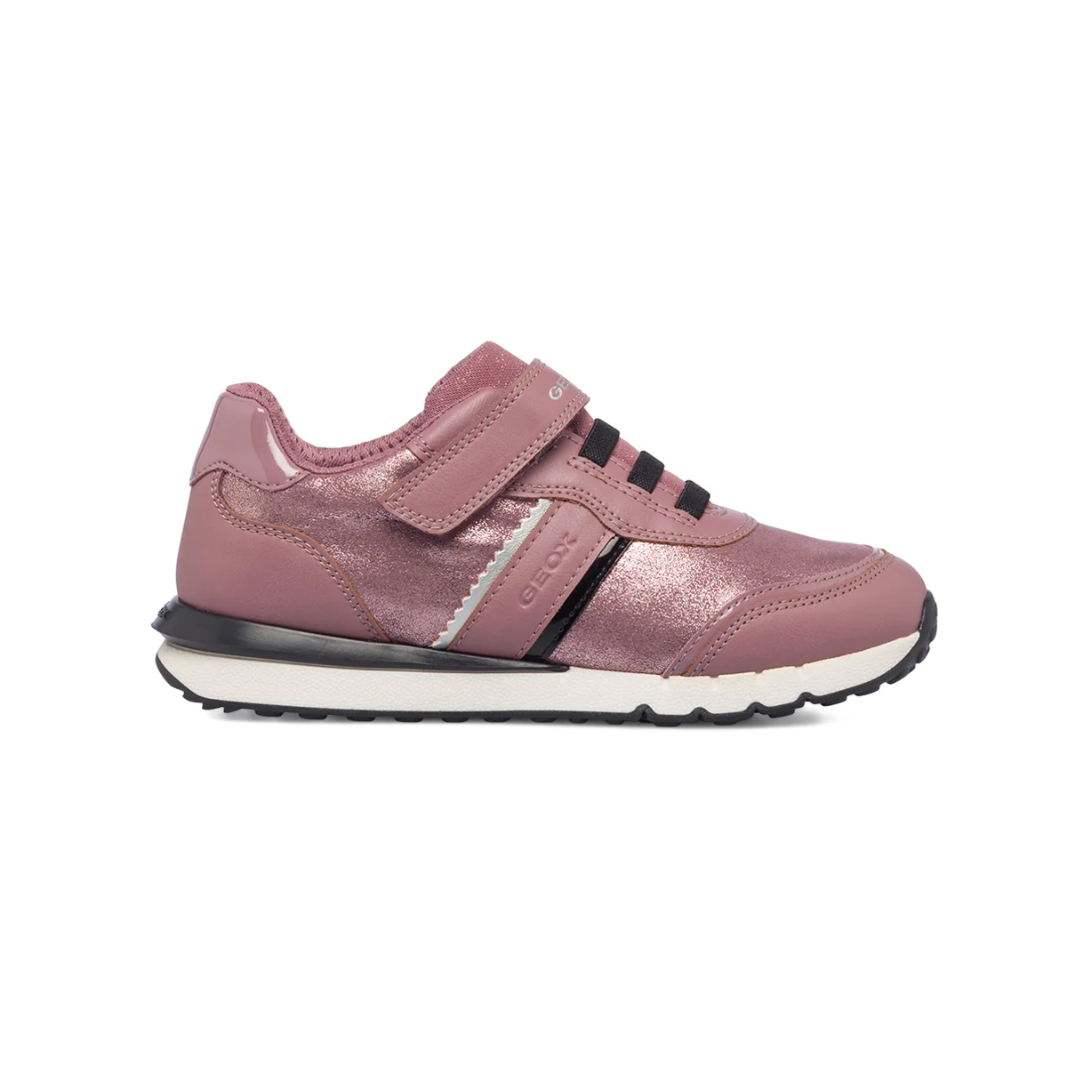 Sneakers alte beige effetto perlato Geox Fastics - Image 6