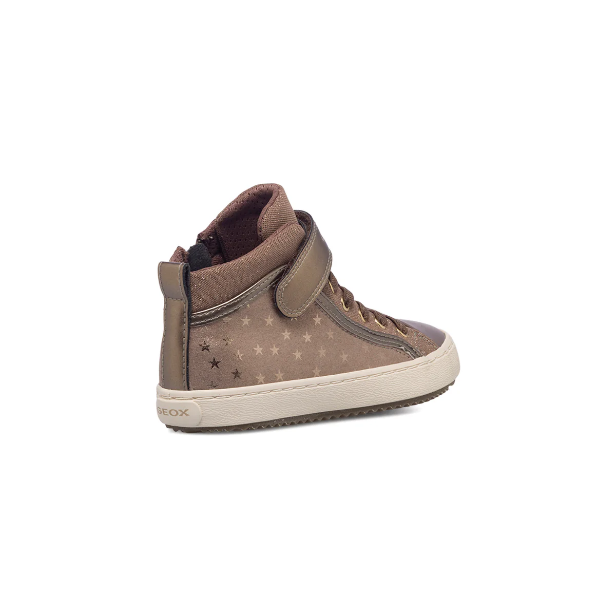 Sneakers alte beige effetto perlato Geox Kalispera - Image 8