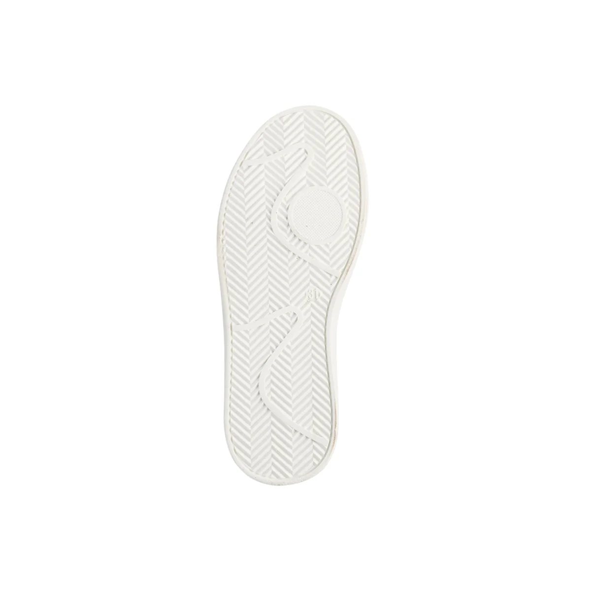 Sneakers alte bianche con dettagli glitterati 10 Baci - Image 5