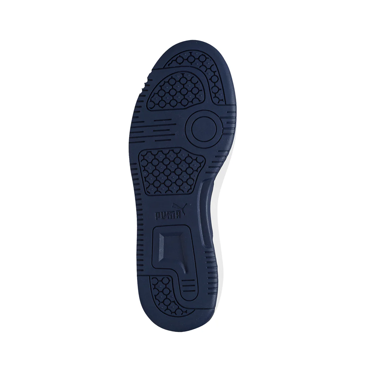 Sneakers alte bianche con dettagli traforati Puma Rebound Layup Sl Jr - Image 4
