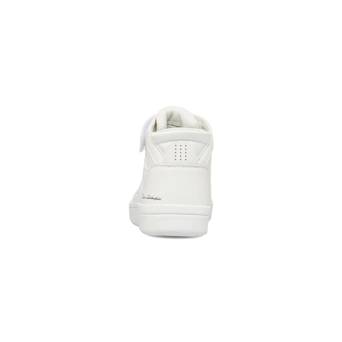 Sneakers alte bianche da bambino con logo laterale Tonino Lamborghini BullBlaze Elite - Image 4