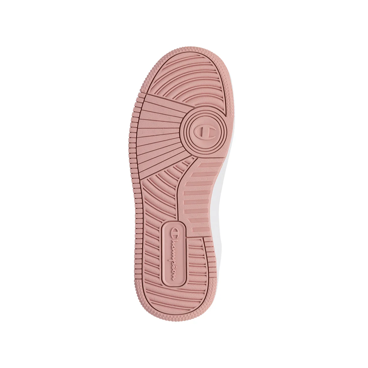 Sneakers alte bianche da donna con dettagli rosa Champion Rebound 2.0 Mid - Image 5