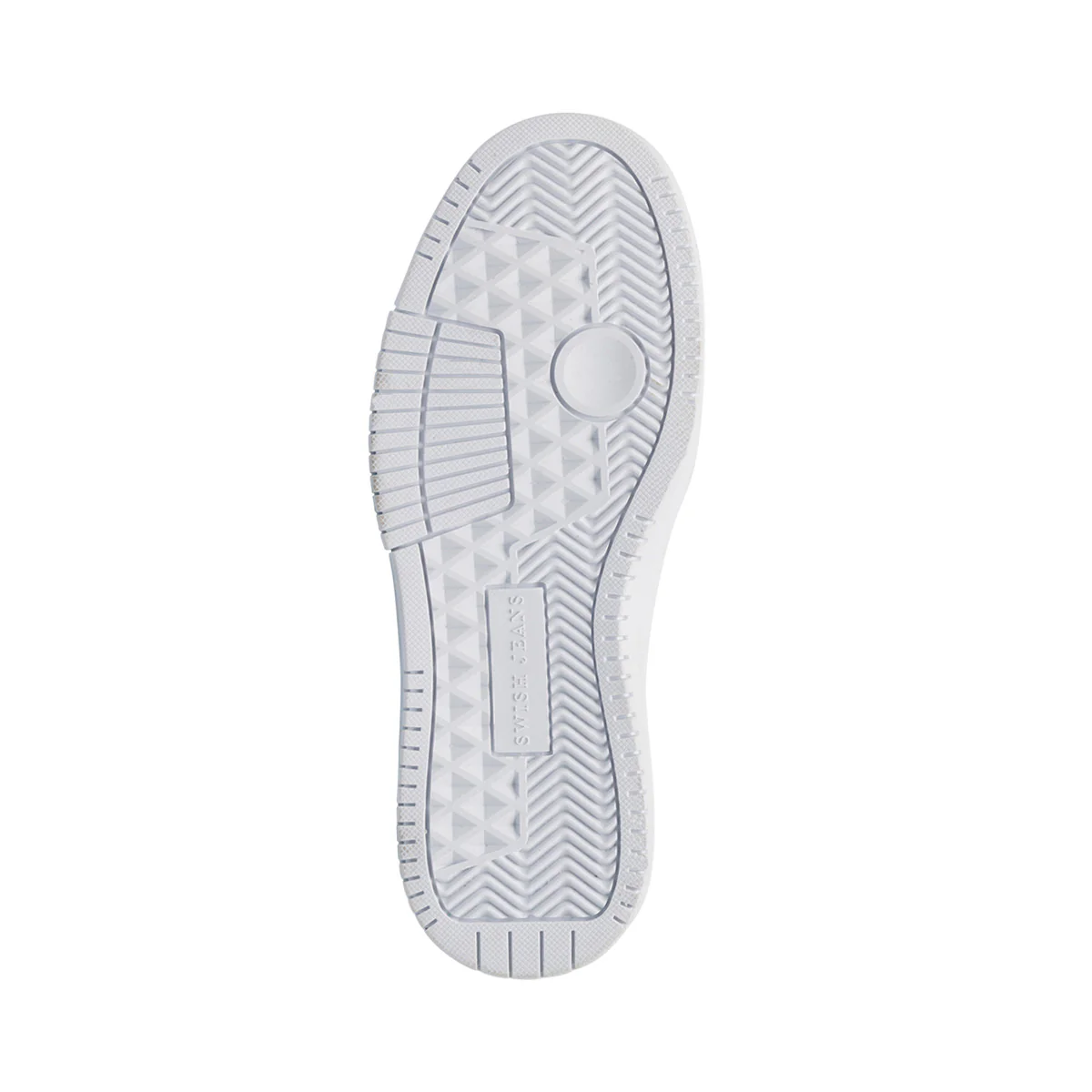Sneakers alte bianche da donna con dettagli traforati Swish Jeans - Image 5