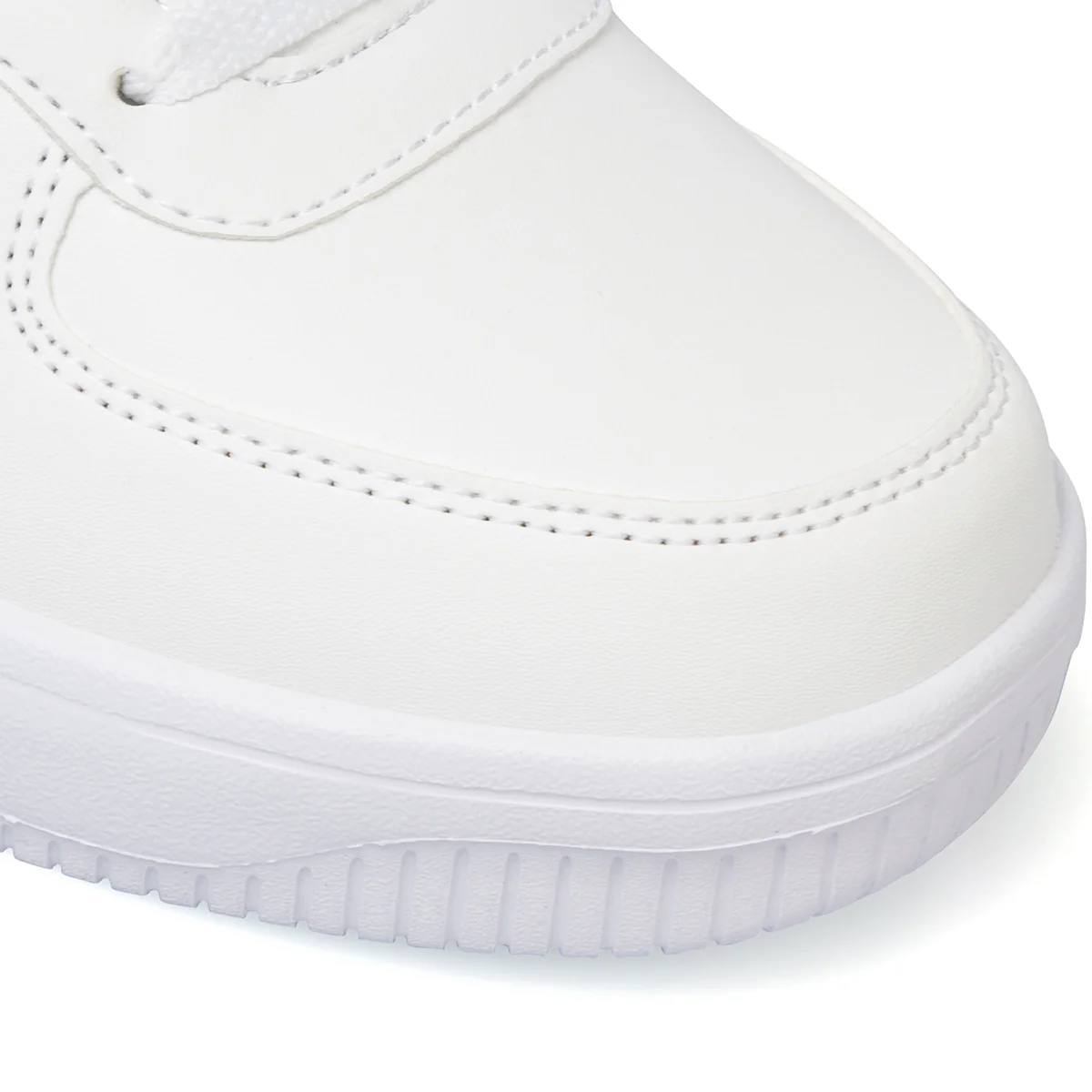 Sneakers alte bianche da donna con velcro e cinturino Lumberjack Finster - Image 6